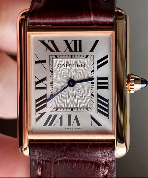 cartier tank argent 70 s|louis cartier tank watch.